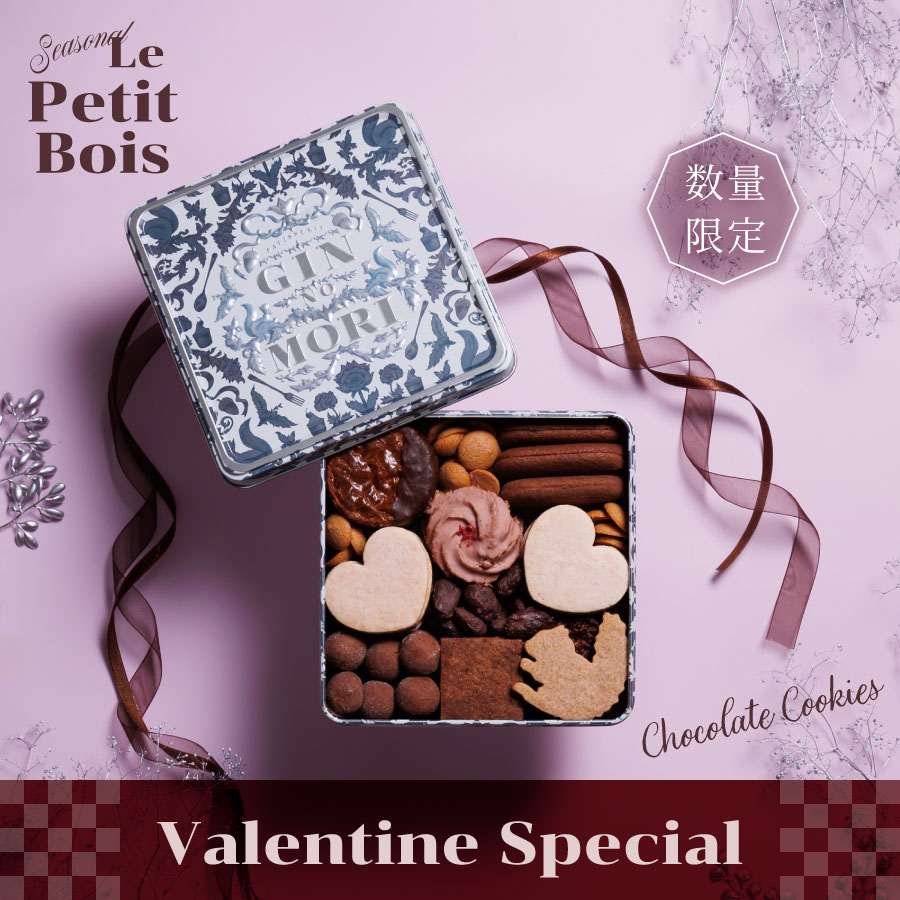 プティボワ　クリスマス缶