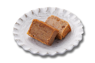 栗とミックスナッツのチーズケーキ