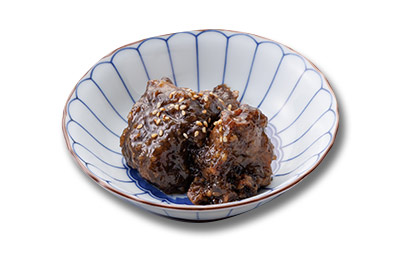本まぐろと昆布の煮物