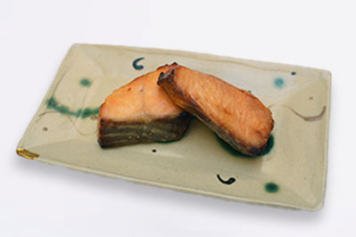 銀鮭西京焼
